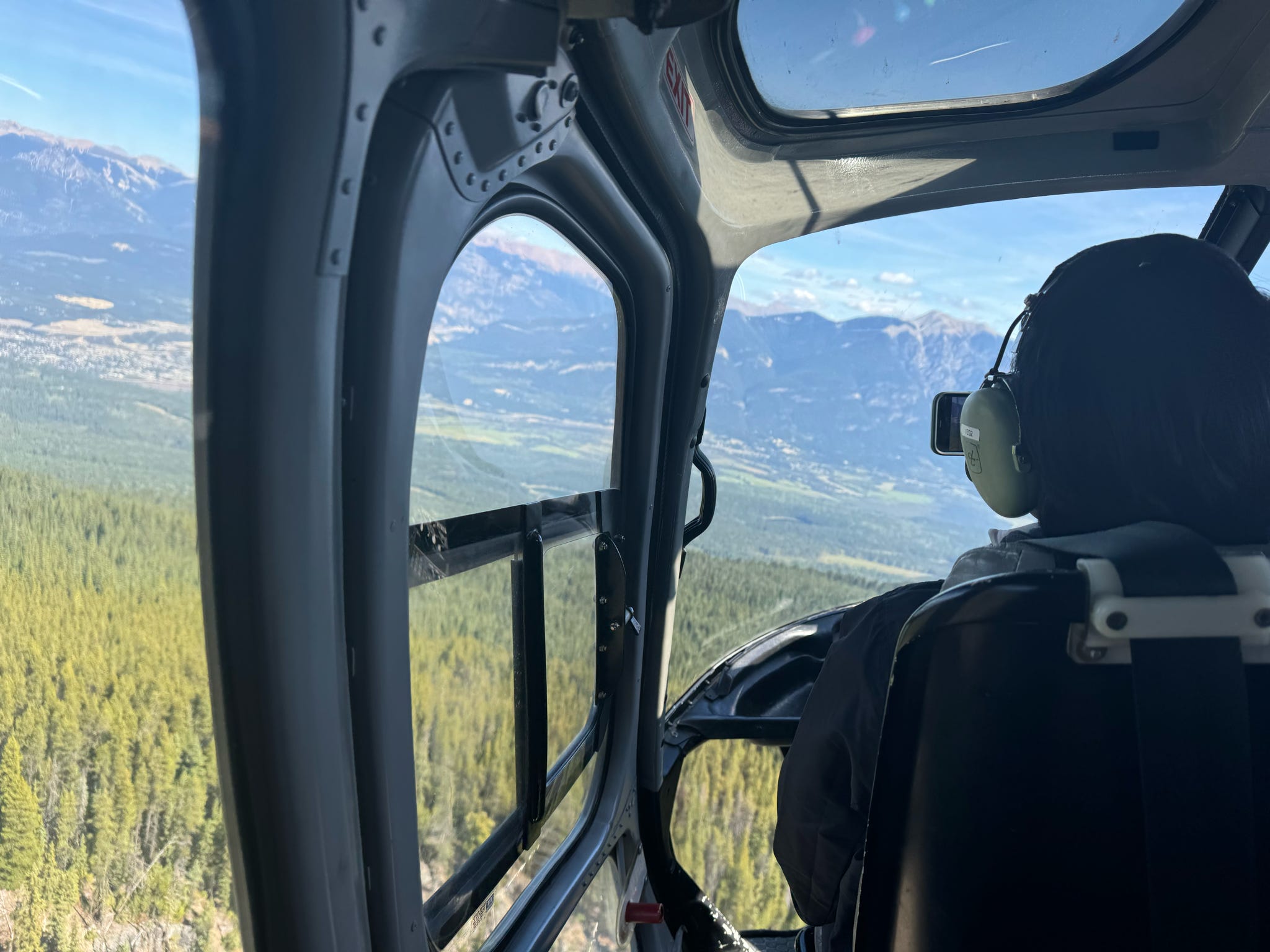 Heli-hiking
