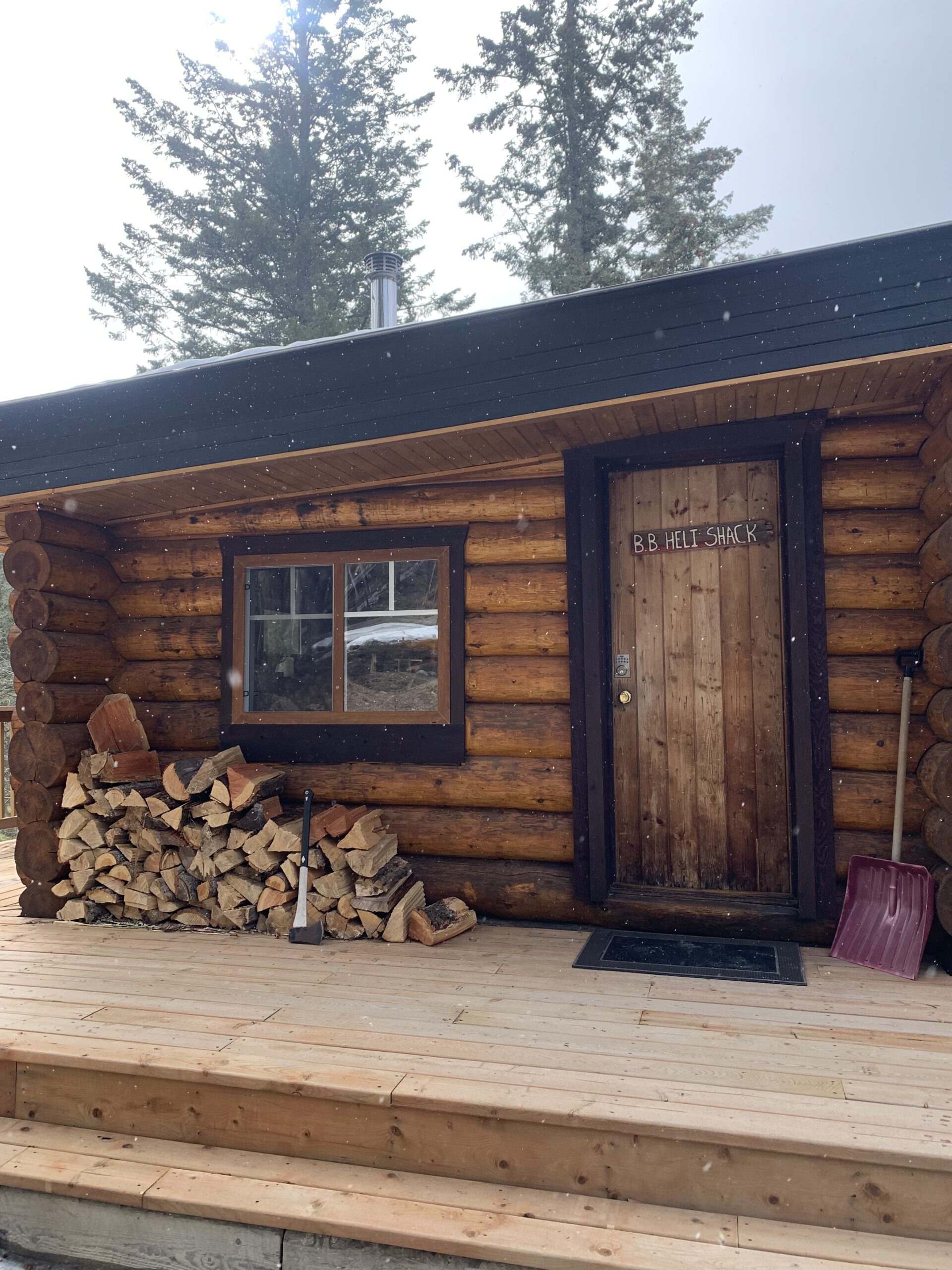 The cabin