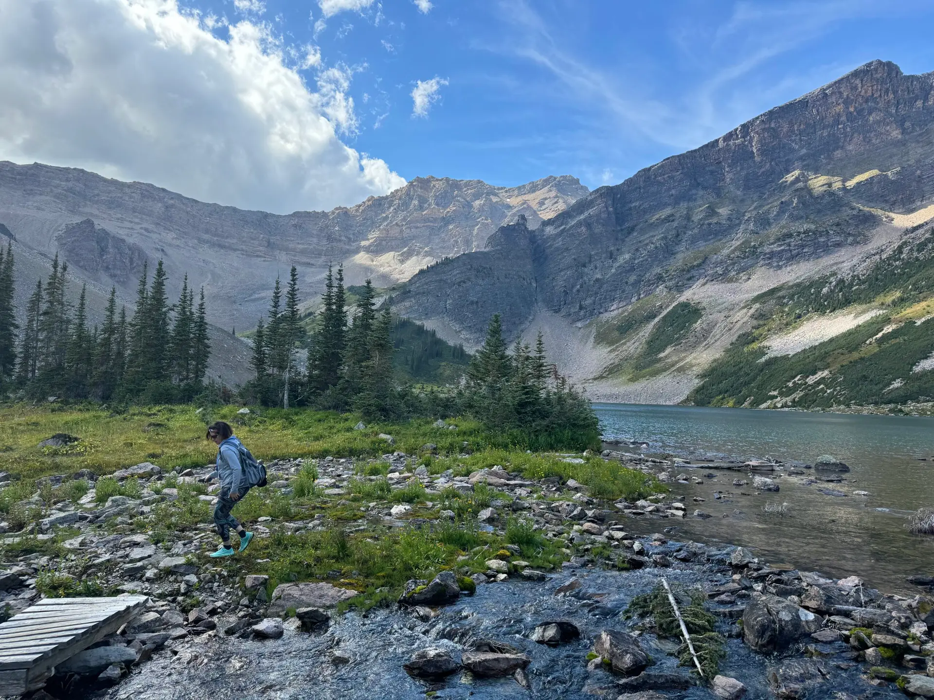 Hiking in the Canadian Rockies