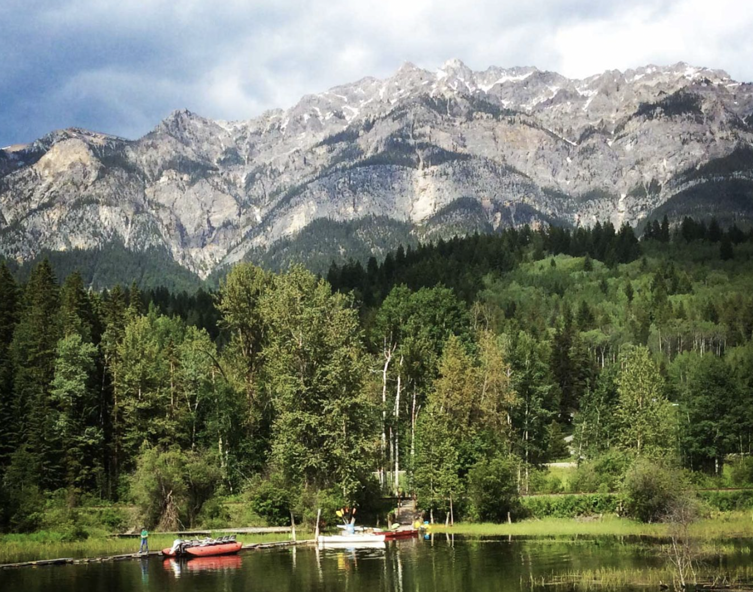 Stand-up paddleboarding on-site